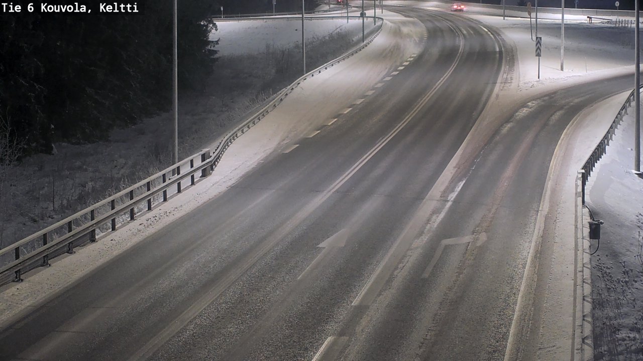 Kelikamerat Kuva Tie 6 Kouvola, Keltti, Kouvola, Kymenlaakso