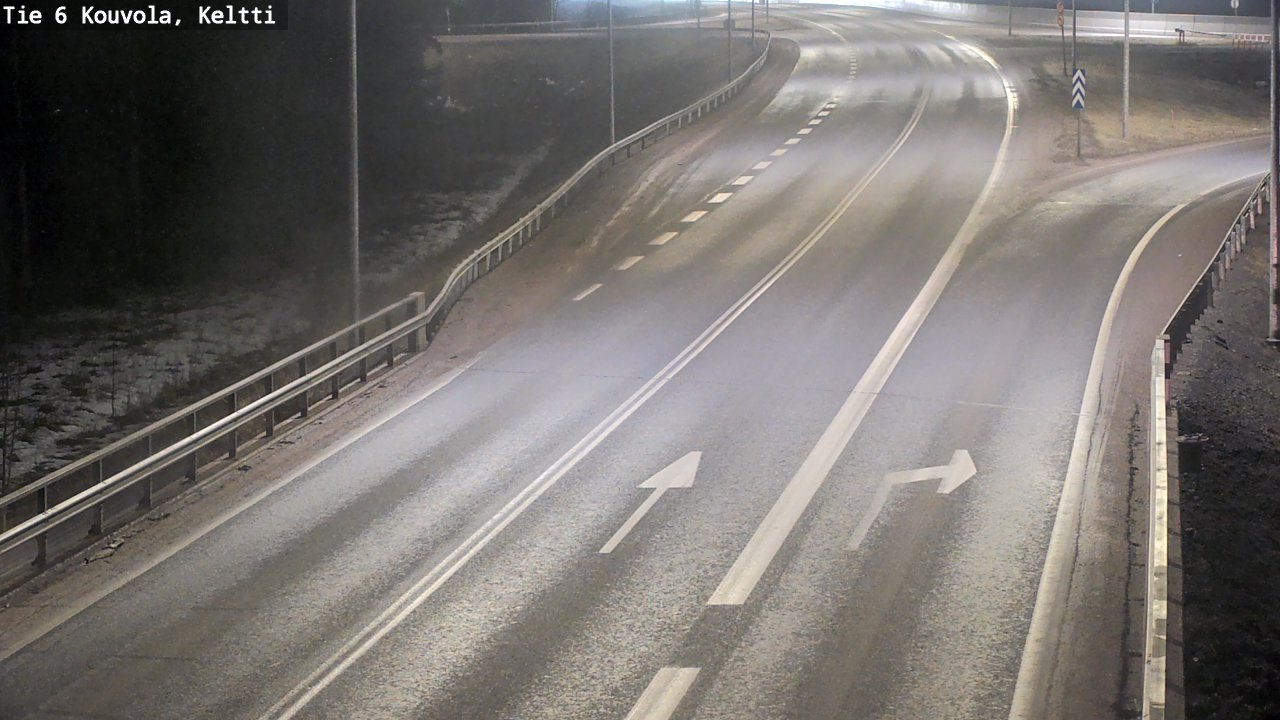 Weather Camera Image Road 6 Kouvola, Keltti, Kouvola, Kymenlaakso