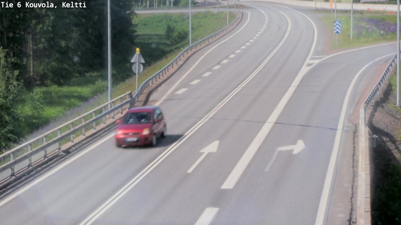 Kelikamerat Kuva Tie 6 Kouvola, Keltti, Kouvola, Kymenlaakso