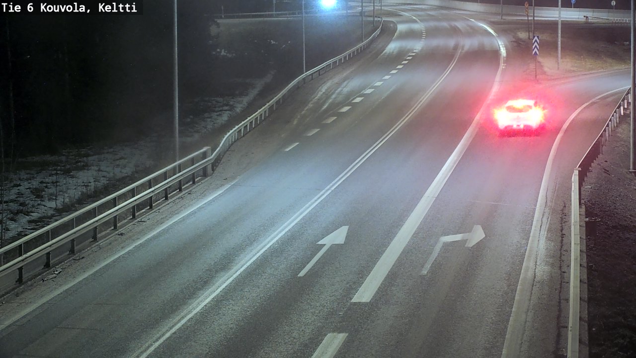 Weather Camera Image Road 6 Kouvola, Keltti, Kouvola, Kymenlaakso