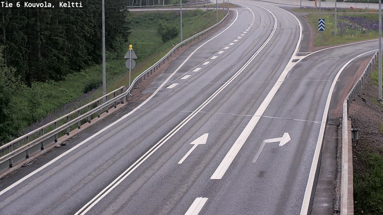 Kelikamerat Kuva Tie 6 Kouvola, Keltti, Kouvola, Kymenlaakso