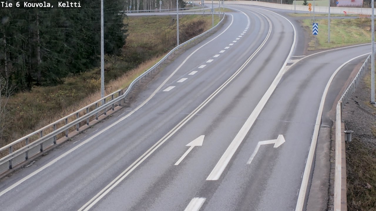 Kelikamerat Kuva Tie 6 Kouvola, Keltti, Kouvola, Kymenlaakso