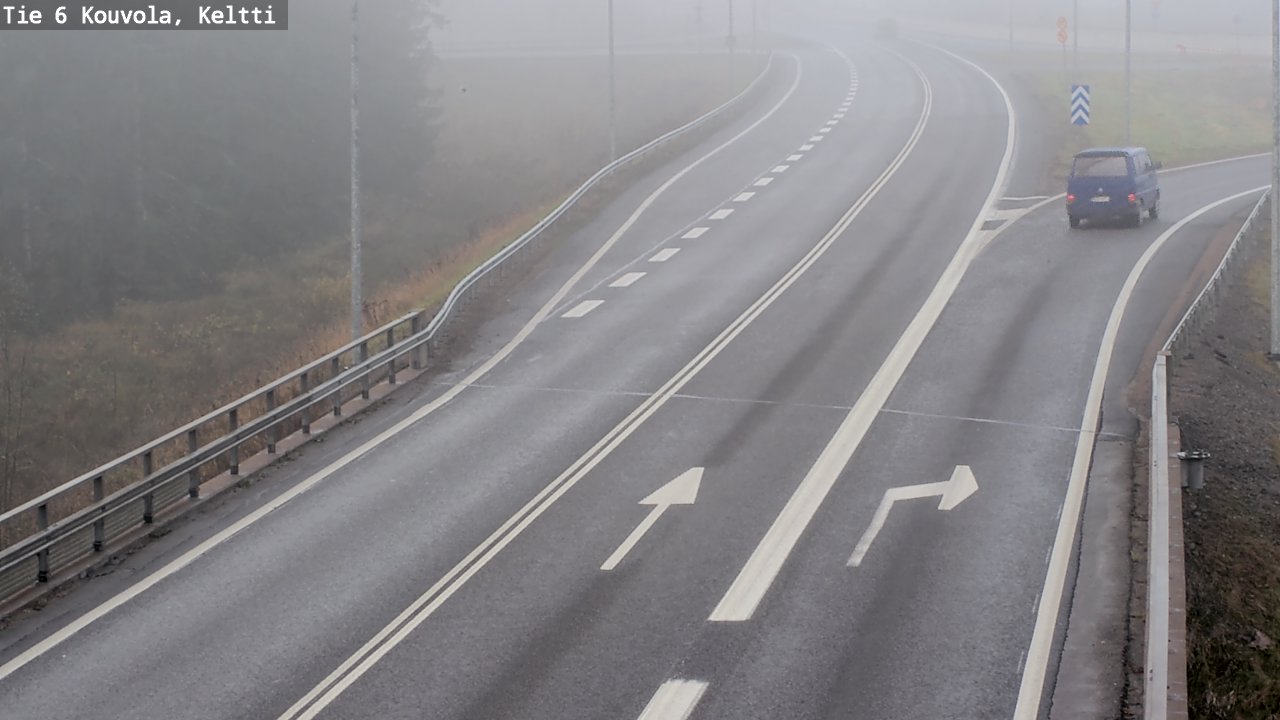 Kelikamerat Kuva Tie 6 Kouvola, Keltti, Kouvola, Kymenlaakso