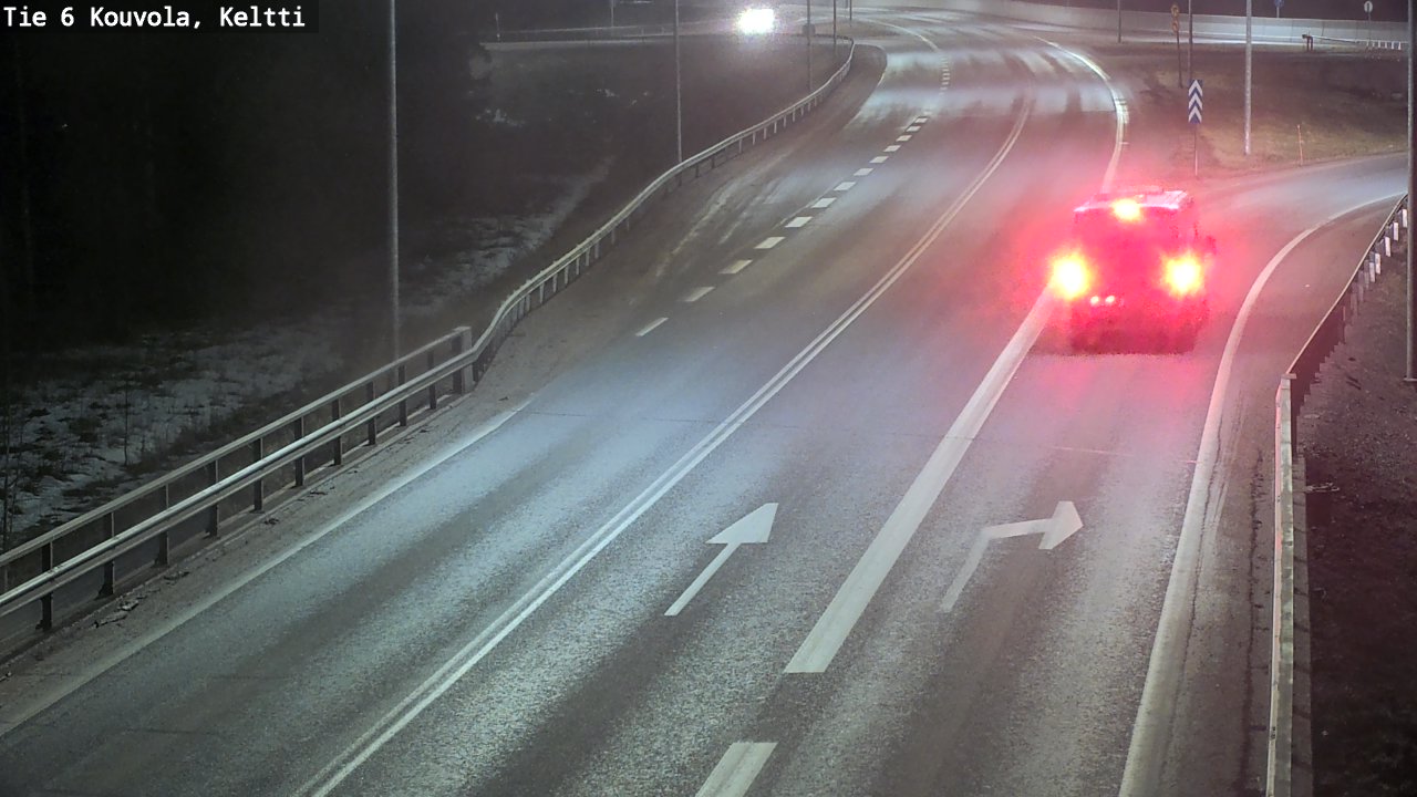 Weather Camera Image Road 6 Kouvola, Keltti, Kouvola, Kymenlaakso