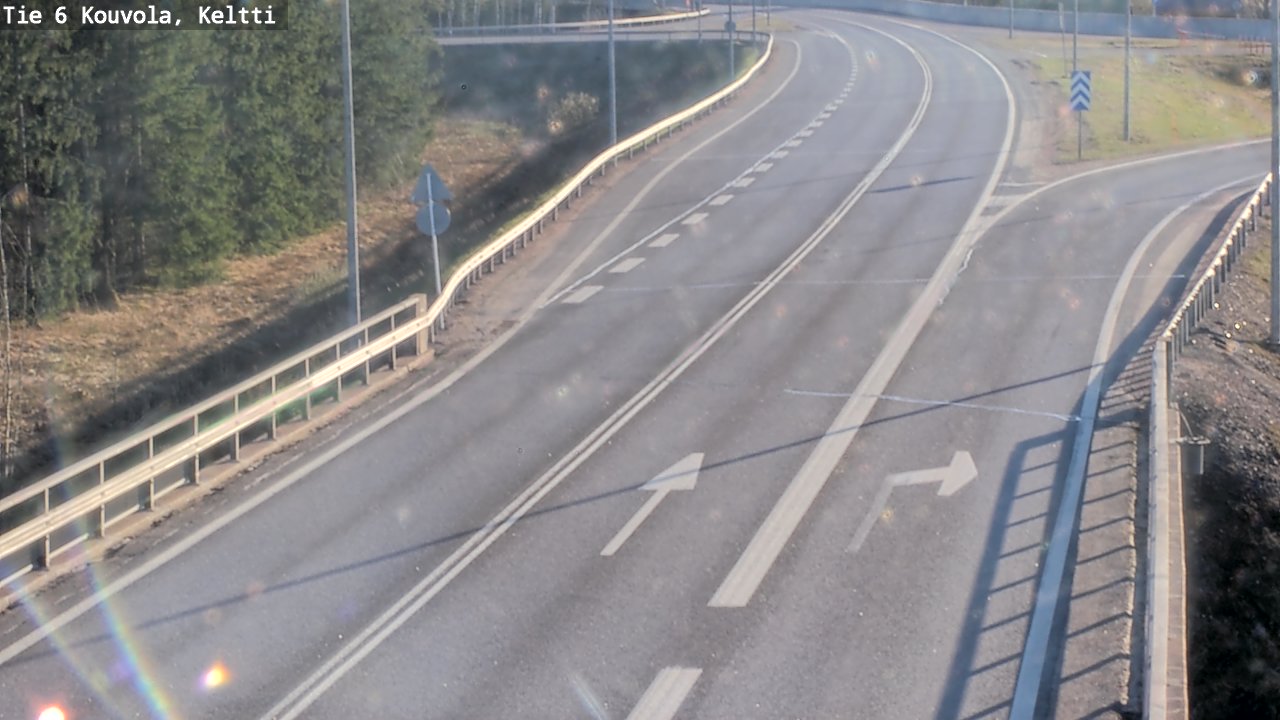 Kelikamerat Kuva Tie 6 Kouvola, Keltti, Kouvola, Kymenlaakso