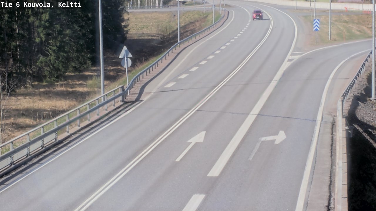 Kelikamerat Kuva Tie 6 Kouvola, Keltti, Kouvola, Kymenlaakso