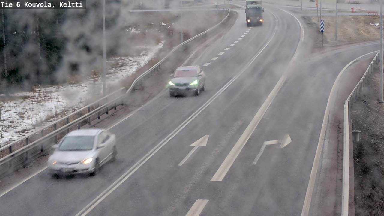 Kelikamerat Kuva Tie 6 Kouvola, Keltti, Kouvola, Kymenlaakso