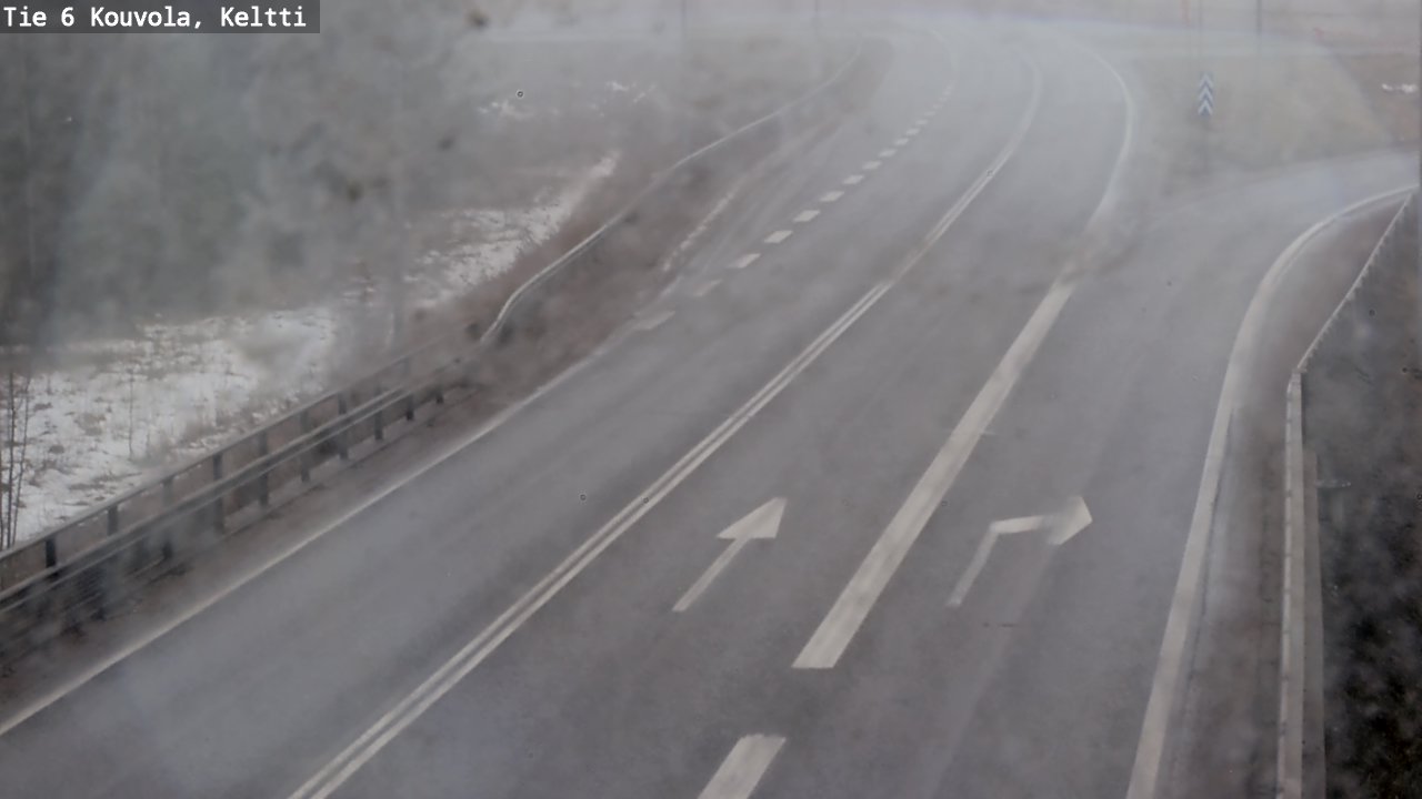Weather Camera Image Road 6 Kouvola, Keltti, Kouvola, Kymenlaakso