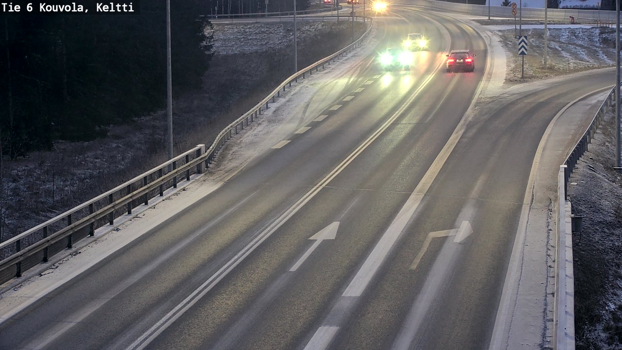 Kelikamerat Kuva Tie 6 Kouvola, Keltti, Kouvola, Kymenlaakso