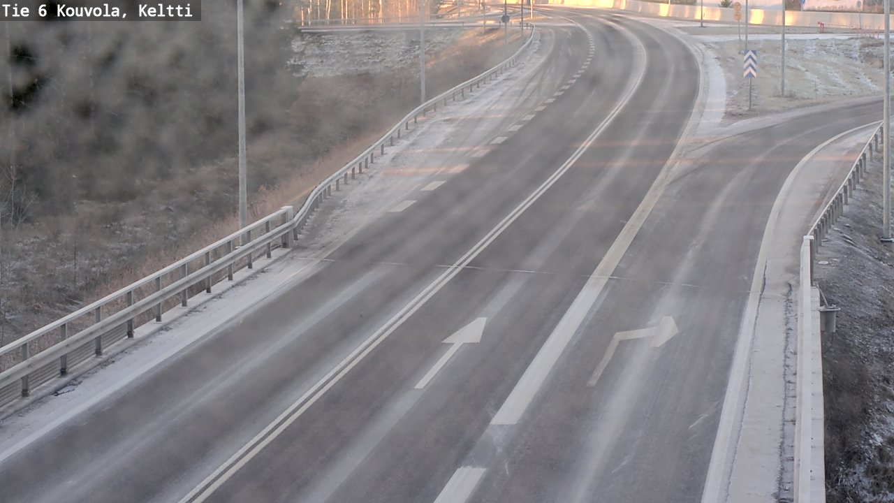 Kelikamerat Kuva Tie 6 Kouvola, Keltti, Kouvola, Kymenlaakso