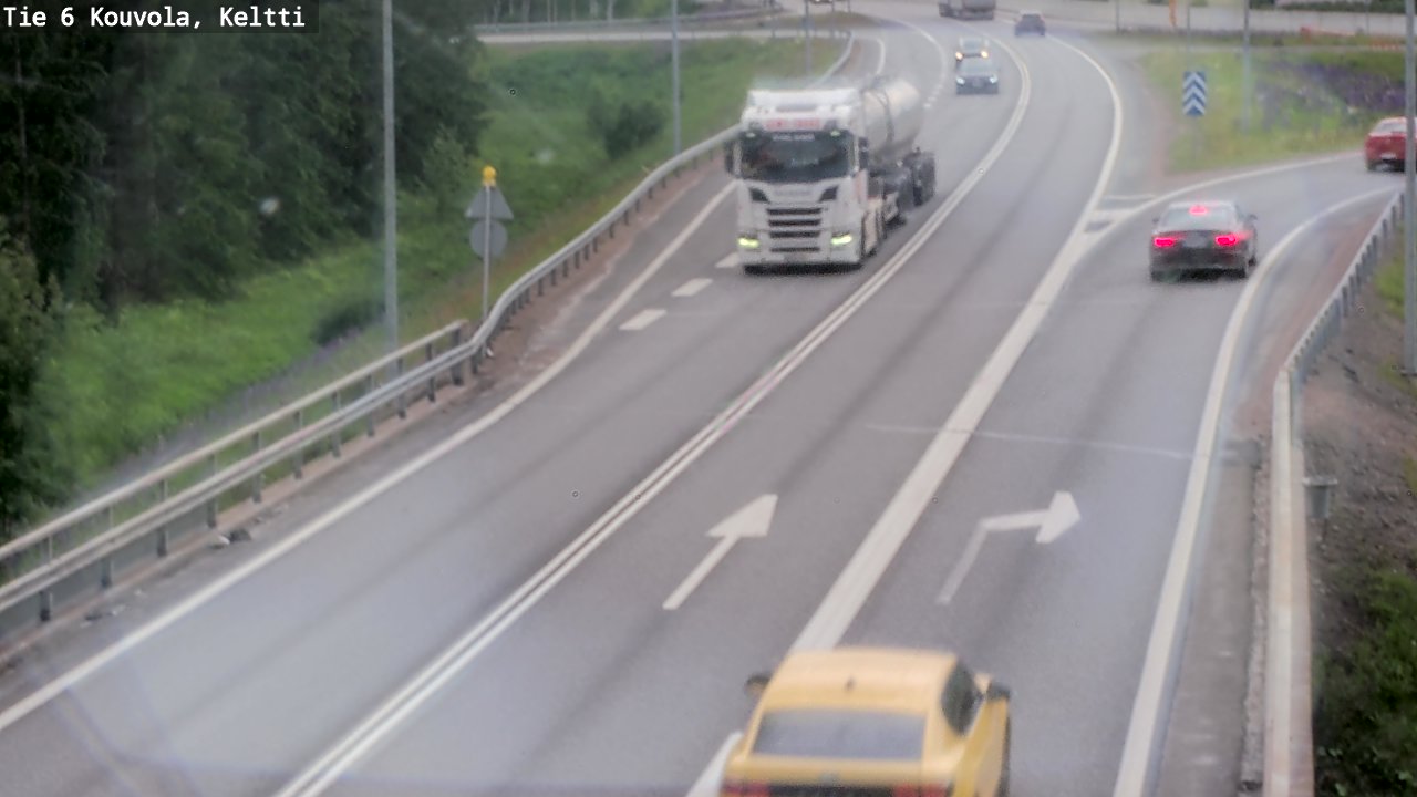 Kelikamerat Kuva Tie 6 Kouvola, Keltti, Kouvola, Kymenlaakso
