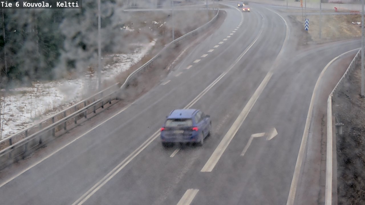 Kelikamerat Kuva Tie 6 Kouvola, Keltti, Kouvola, Kymenlaakso