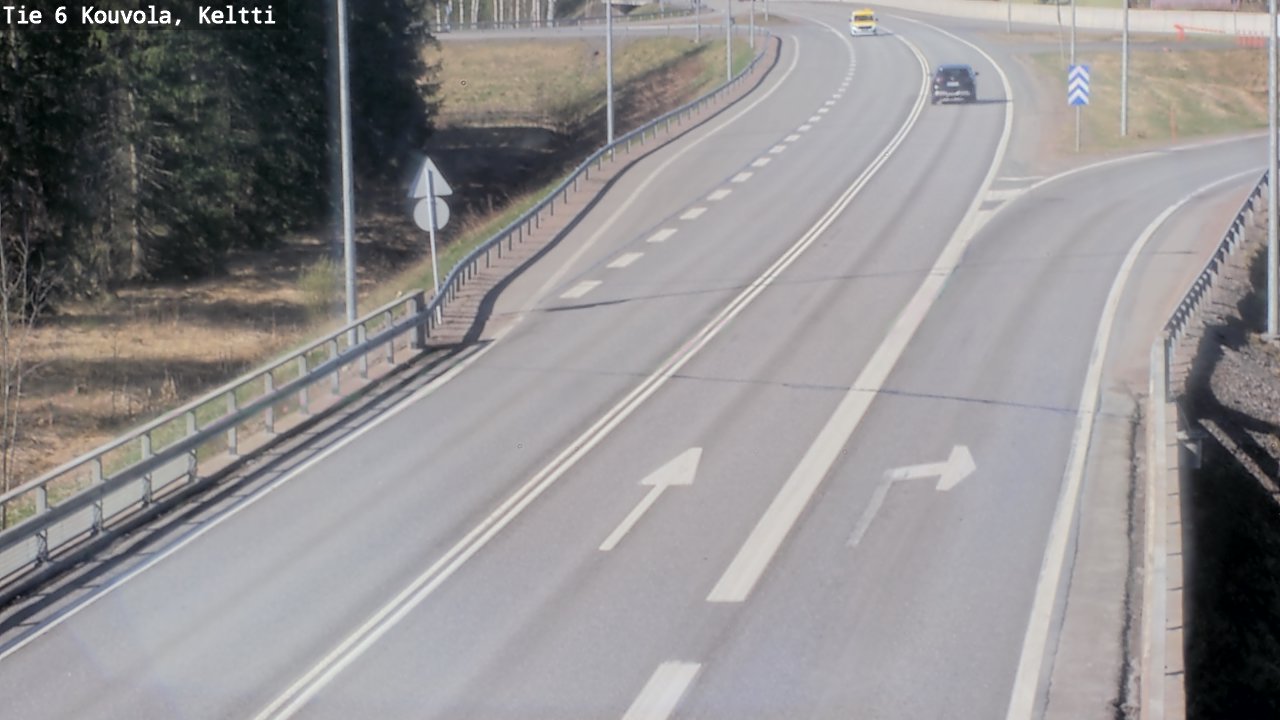Kelikamerat Kuva Tie 6 Kouvola, Keltti, Kouvola, Kymenlaakso