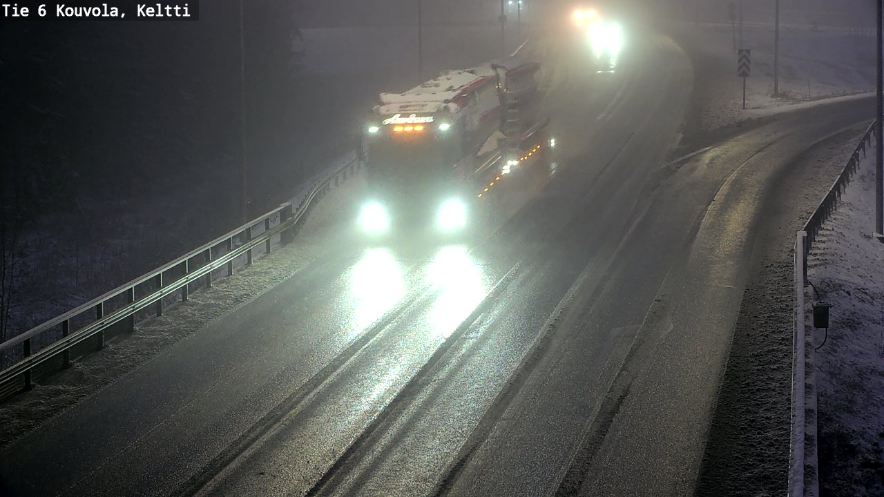 Weather Camera Image Road 6 Kouvola, Keltti, Kouvola, Kymenlaakso