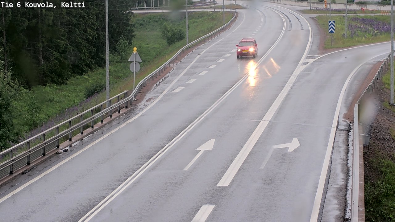 Kelikamerat Kuva Tie 6 Kouvola, Keltti, Kouvola, Kymenlaakso