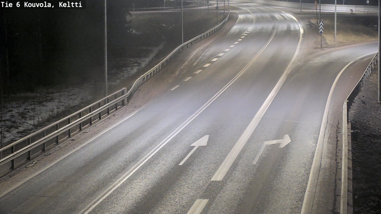 Weather Camera Image Road 6 Kouvola, Keltti, Kouvola, Kymenlaakso