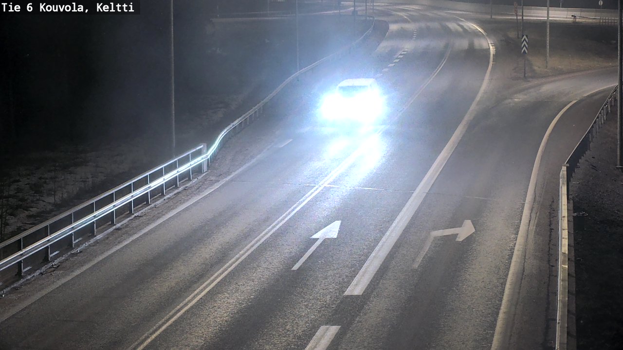 Weather Camera Image Road 6 Kouvola, Keltti, Kouvola, Kymenlaakso