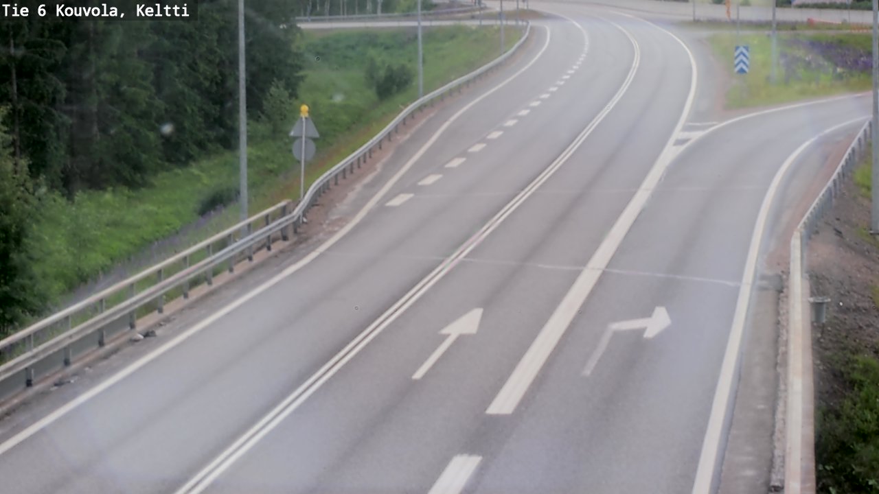 Kelikamerat Kuva Tie 6 Kouvola, Keltti, Kouvola, Kymenlaakso