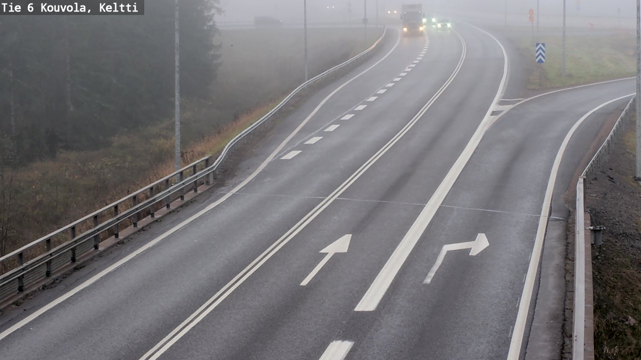 Kelikamerat Kuva Tie 6 Kouvola, Keltti, Kouvola, Kymenlaakso