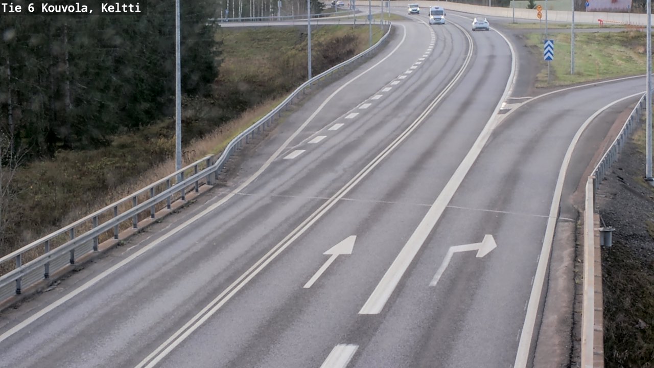 Kelikamerat Kuva Tie 6 Kouvola, Keltti, Kouvola, Kymenlaakso