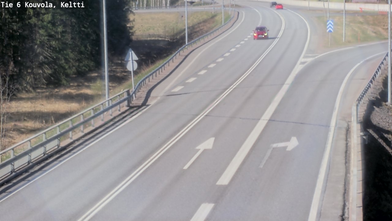 Kelikamerat Kuva Tie 6 Kouvola, Keltti, Kouvola, Kymenlaakso