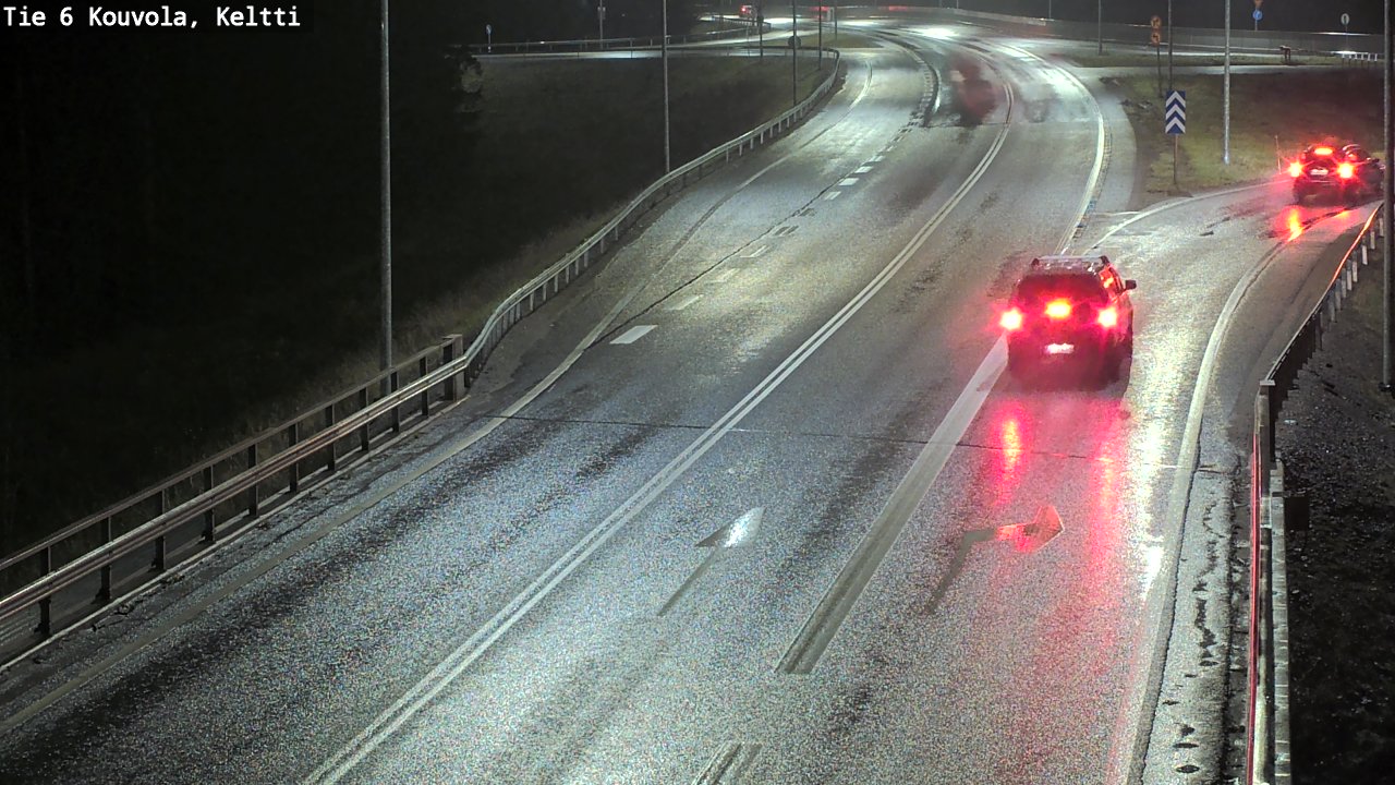 Weather Camera Image Väg 6 Kouvola,  Keltti, Kouvola, Kymenlaakso