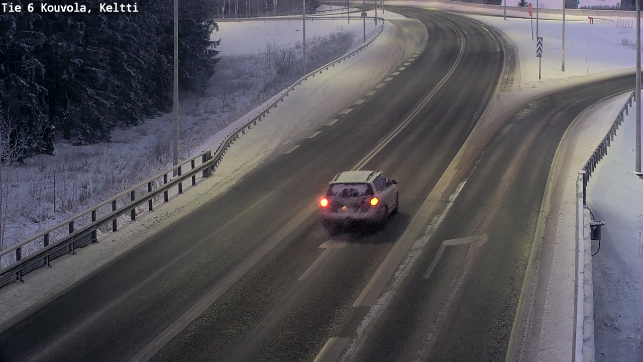 Kelikamerat Kuva Tie 6 Kouvola, Keltti, Kouvola, Kymenlaakso