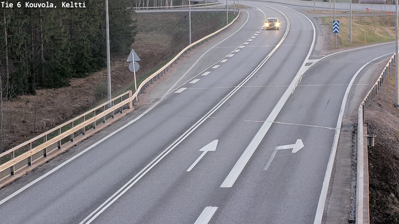 Kelikamerat Kuva Tie 6 Kouvola, Keltti, Kouvola, Kymenlaakso