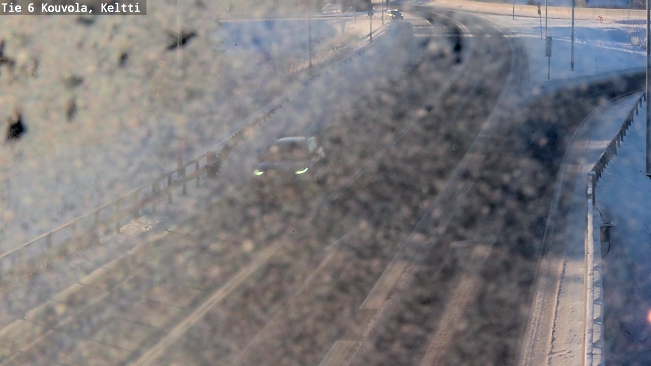 Weather Camera Image Road 6 Kouvola, Keltti, Kouvola, Kymenlaakso
