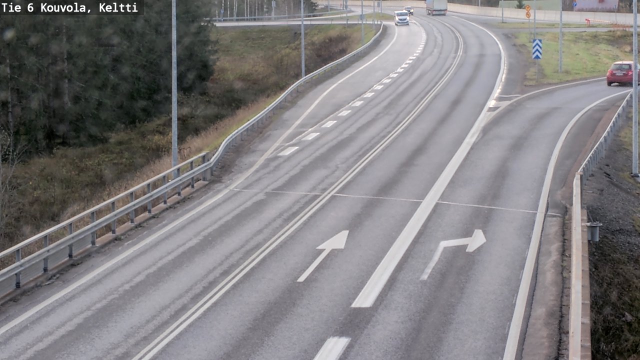 Kelikamerat Kuva Tie 6 Kouvola, Keltti, Kouvola, Kymenlaakso