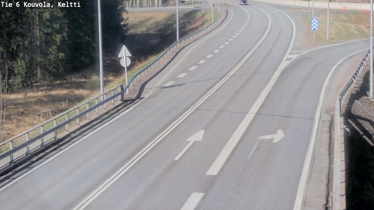 Kelikamerat Kuva Tie 6 Kouvola, Keltti, Kouvola, Kymenlaakso