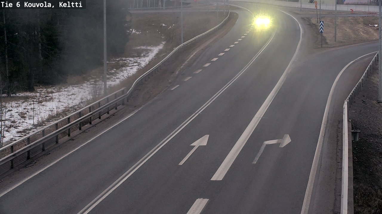 Weather Camera Image Road 6 Kouvola, Keltti, Kouvola, Kymenlaakso