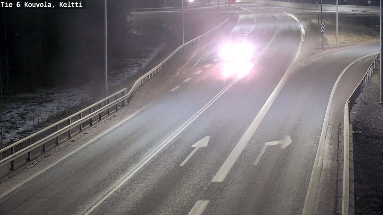 Weather Camera Image Road 6 Kouvola, Keltti, Kouvola, Kymenlaakso