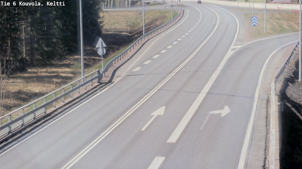 Kelikamerat Kuva Tie 6 Kouvola, Keltti, Kouvola, Kymenlaakso