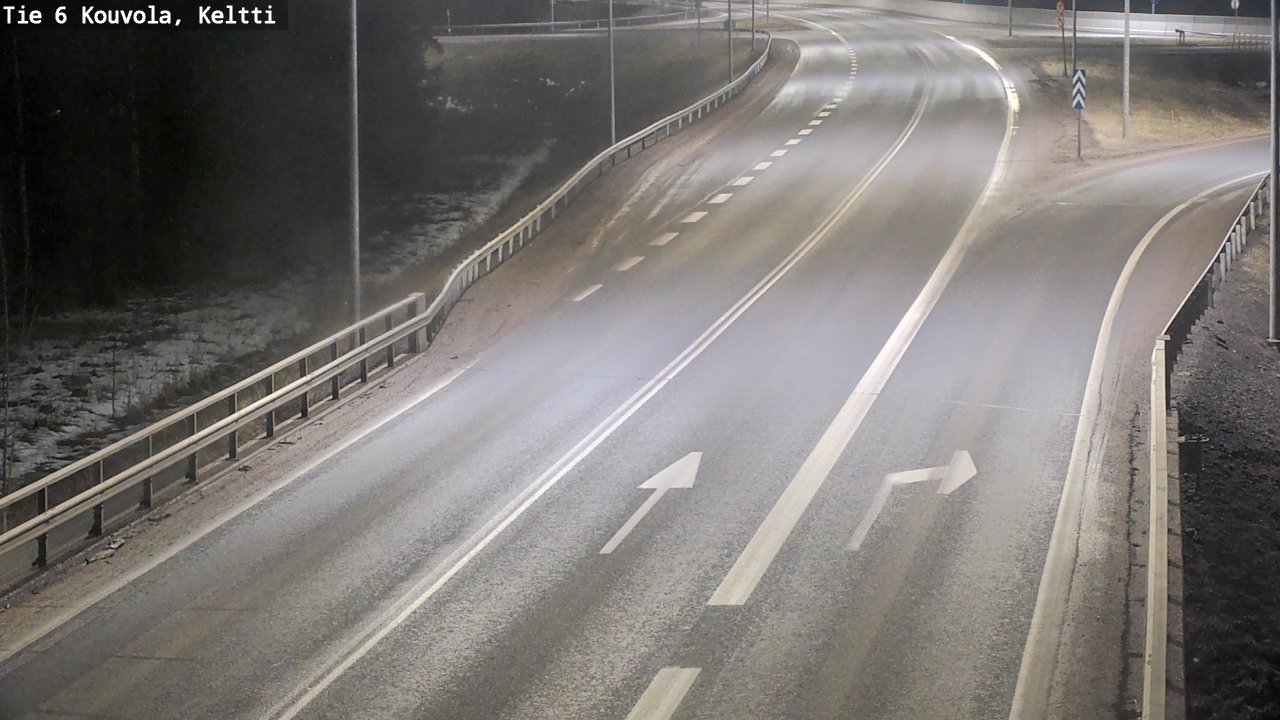 Weather Camera Image Road 6 Kouvola, Keltti, Kouvola, Kymenlaakso