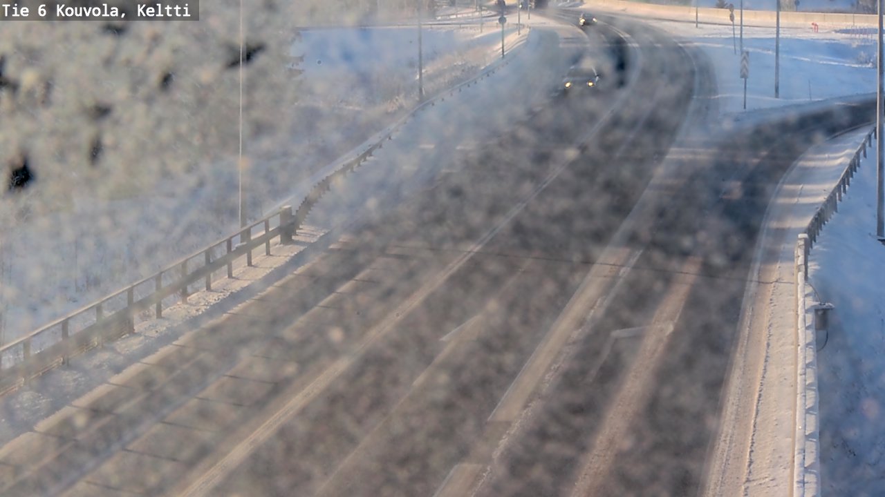 Weather Camera Image Road 6 Kouvola, Keltti, Kouvola, Kymenlaakso
