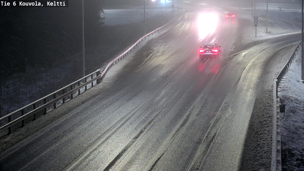 Weather Camera Image Road 6 Kouvola, Keltti, Kouvola, Kymenlaakso