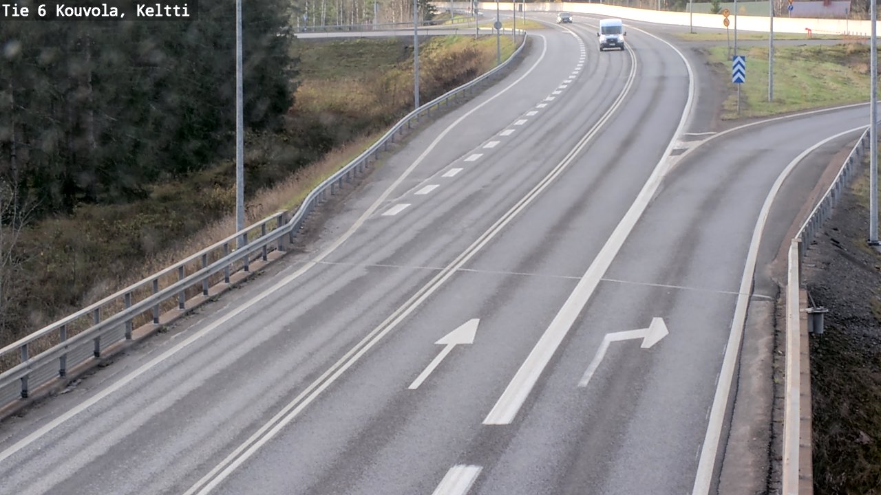 Kelikamerat Kuva Tie 6 Kouvola, Keltti, Kouvola, Kymenlaakso