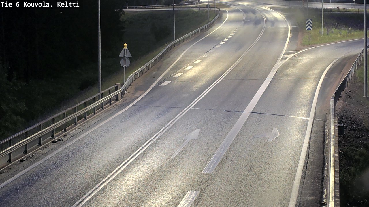 Kelikamerat Kuva Tie 6 Kouvola, Keltti, Kouvola, Kymenlaakso