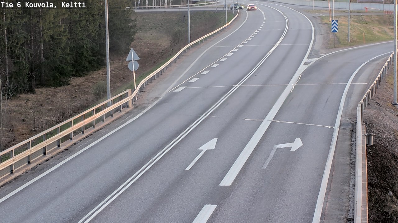 Kelikamerat Kuva Tie 6 Kouvola, Keltti, Kouvola, Kymenlaakso