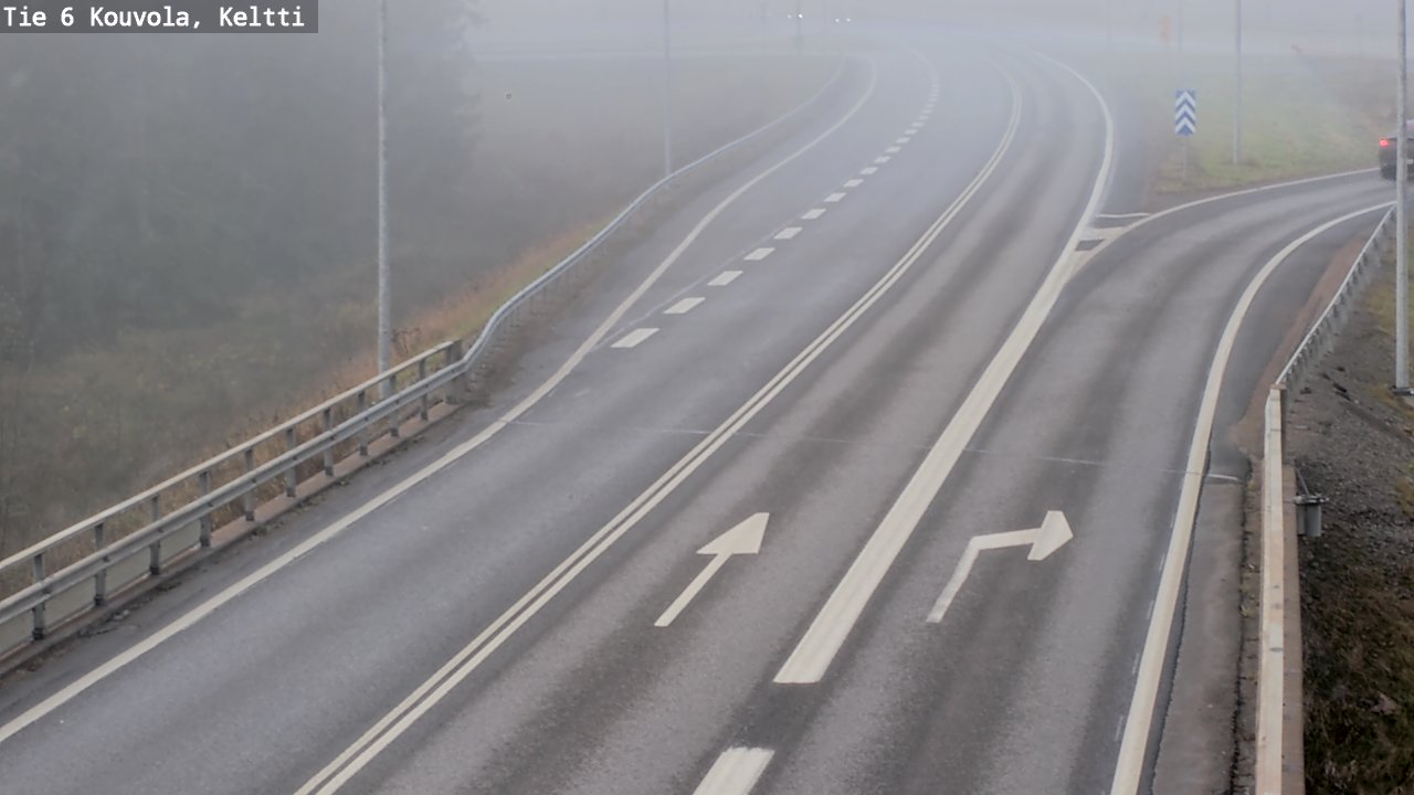 Kelikamerat Kuva Tie 6 Kouvola, Keltti, Kouvola, Kymenlaakso