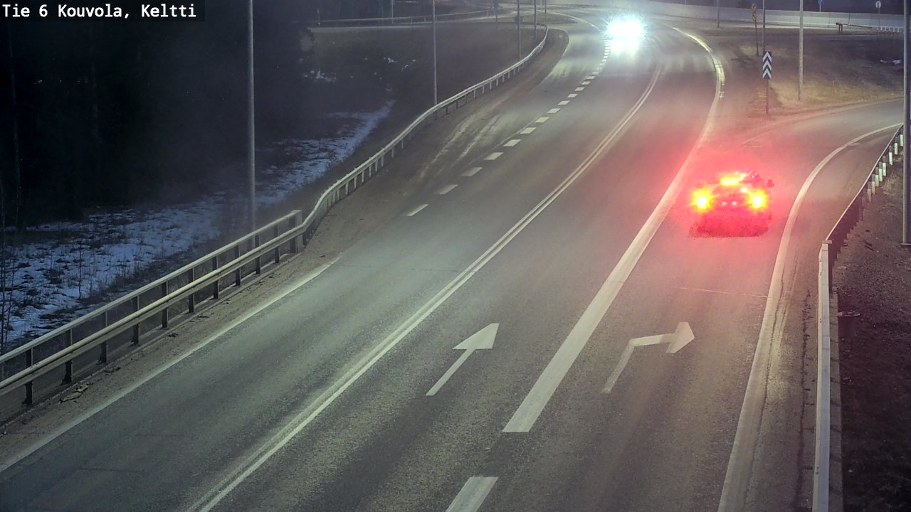Weather Camera Image Road 6 Kouvola, Keltti, Kouvola, Kymenlaakso