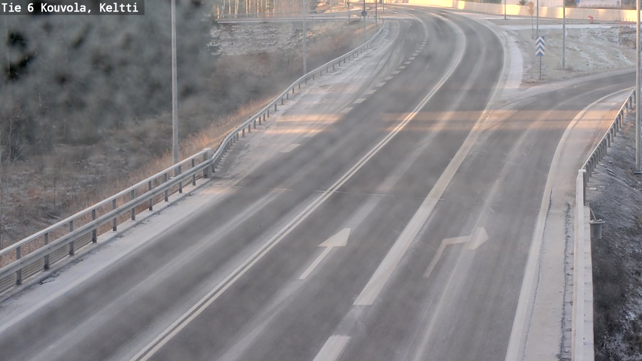 Kelikamerat Kuva Tie 6 Kouvola, Keltti, Kouvola, Kymenlaakso