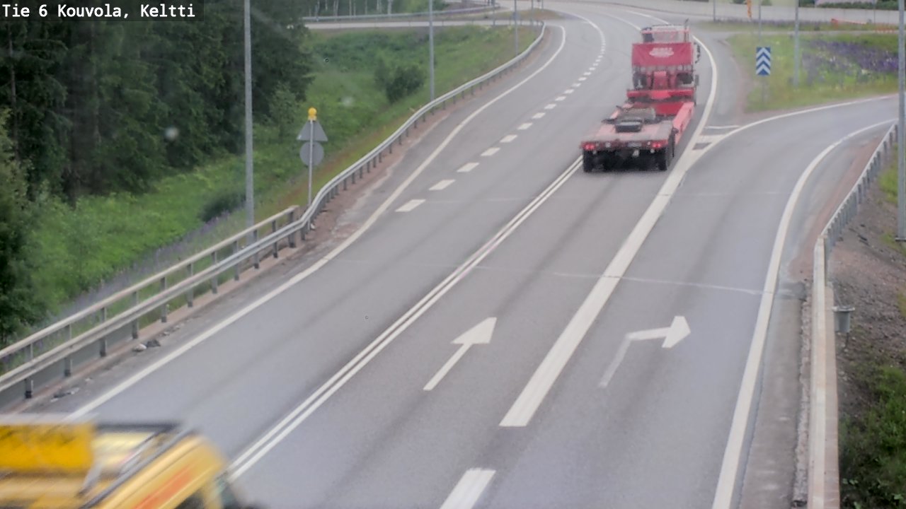 Kelikamerat Kuva Tie 6 Kouvola, Keltti, Kouvola, Kymenlaakso