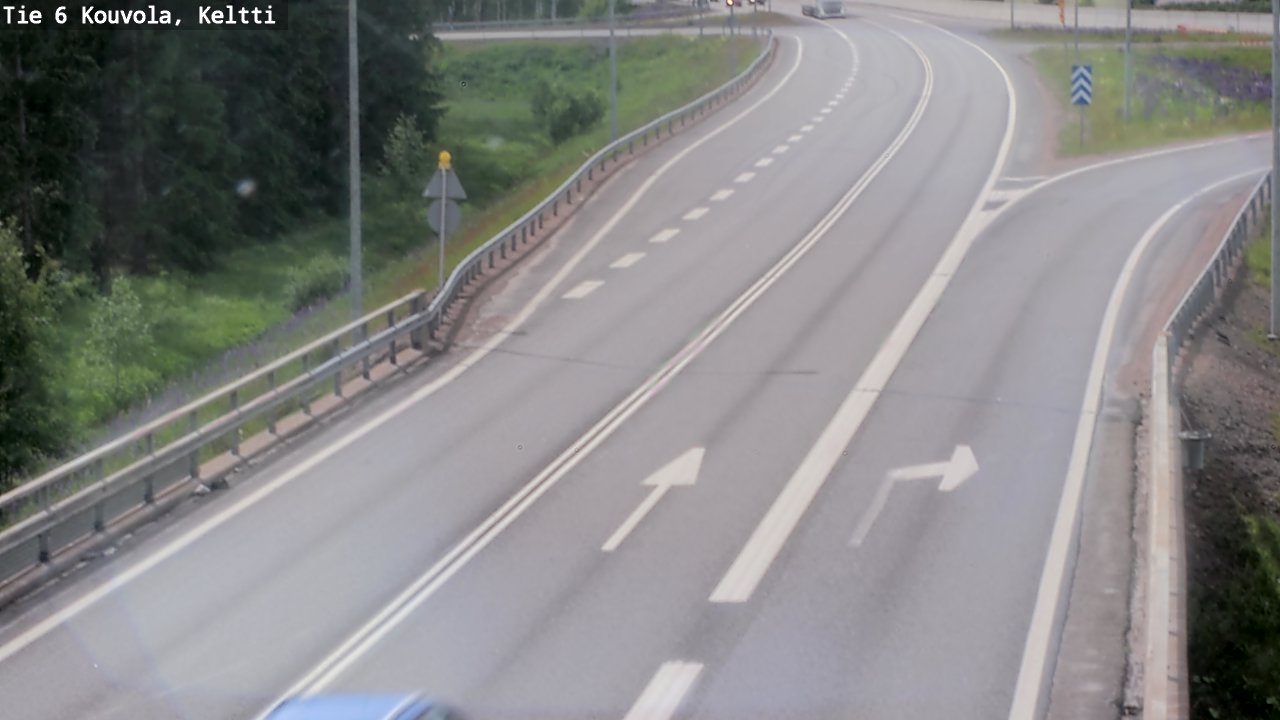 Kelikamerat Kuva Tie 6 Kouvola, Keltti, Kouvola, Kymenlaakso