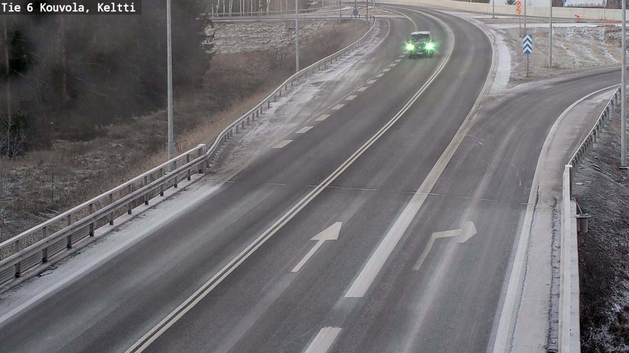 Kelikamerat Kuva Tie 6 Kouvola, Keltti, Kouvola, Kymenlaakso