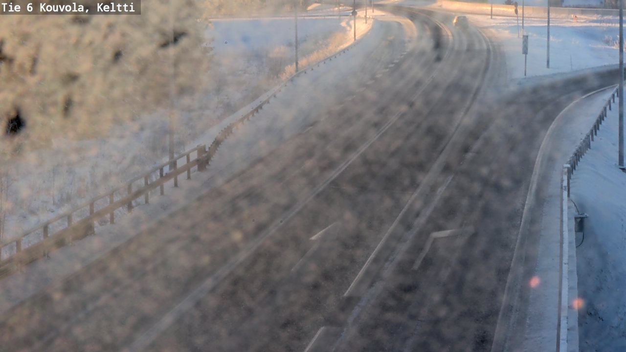 Kelikamerat Kuva Tie 6 Kouvola, Keltti, Kouvola, Kymenlaakso