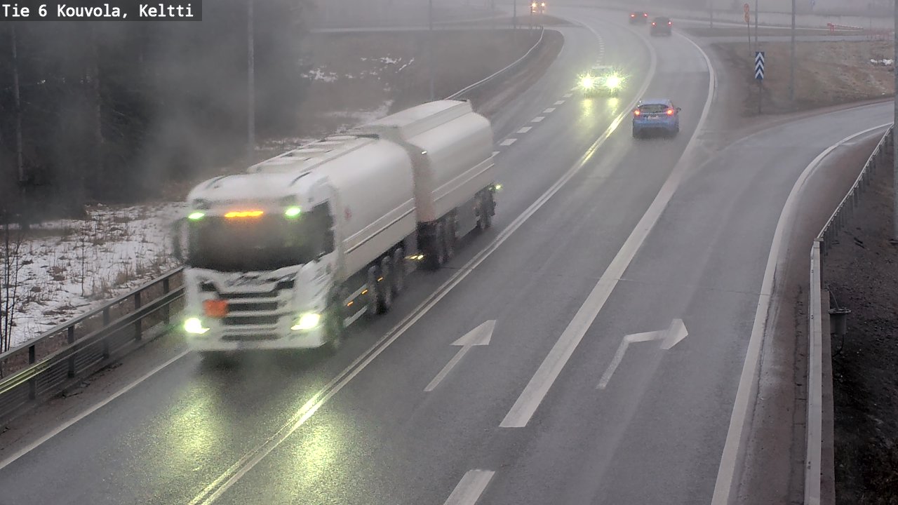 Kelikamerat Kuva Tie 6 Kouvola, Keltti, Kouvola, Kymenlaakso