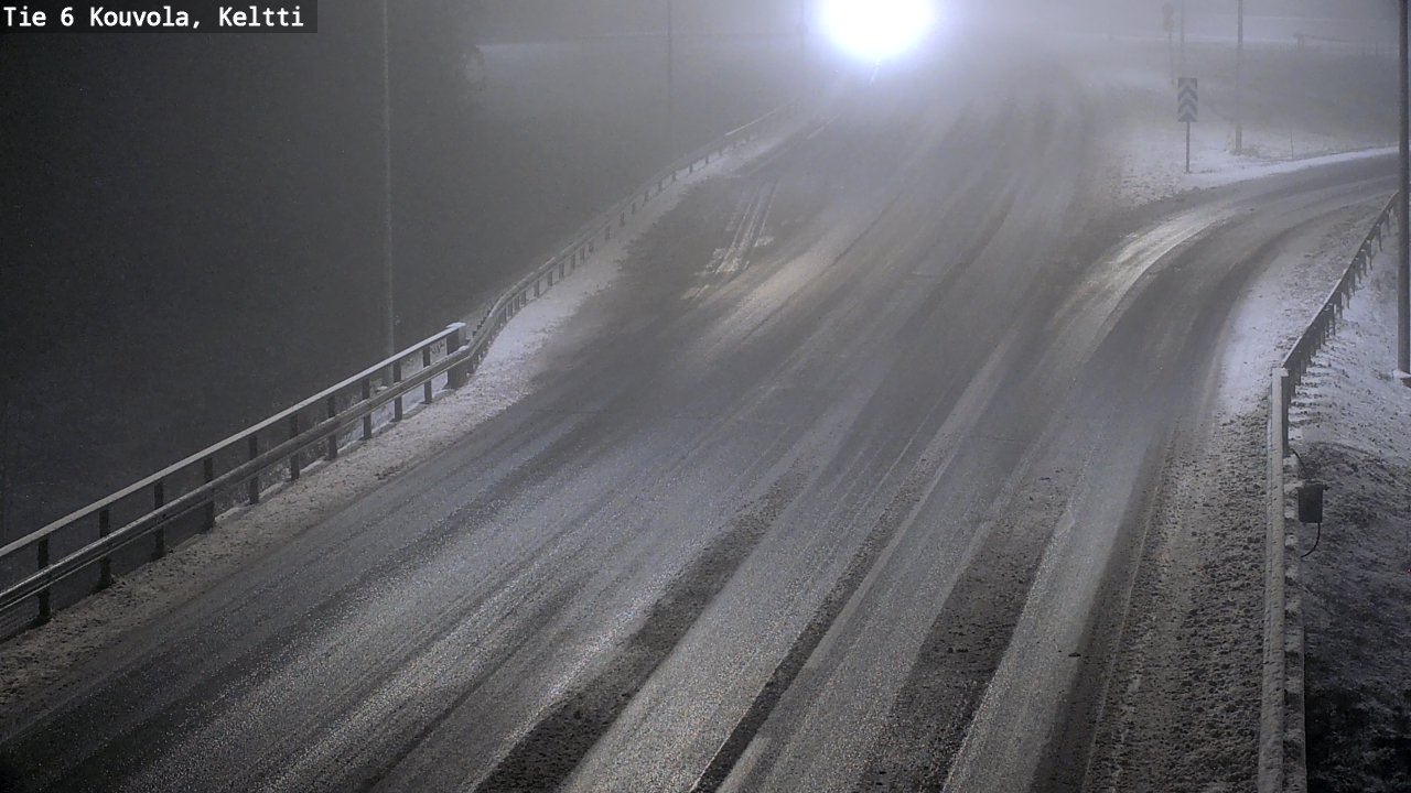 Weather Camera Image Road 6 Kouvola, Keltti, Kouvola, Kymenlaakso