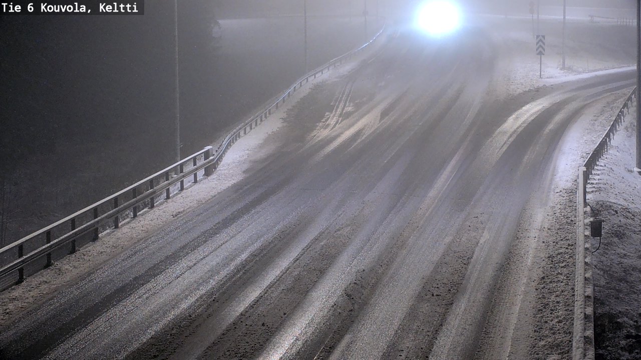 Weather Camera Image Road 6 Kouvola, Keltti, Kouvola, Kymenlaakso